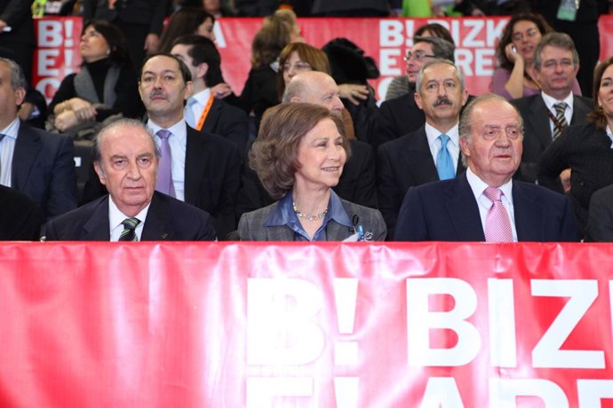 Reyes en palco de Bilbao 