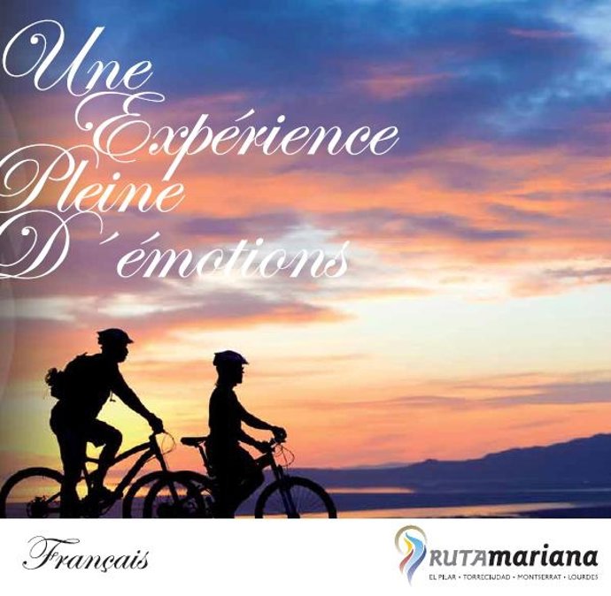 Folleto de Ruta Mariana en francés