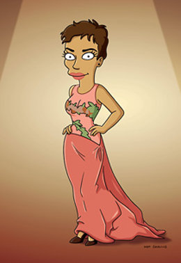Halle Berry en Los Simpson