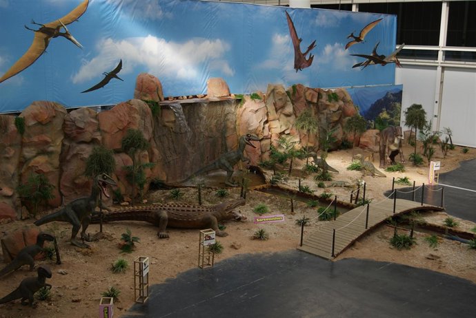 Exposición de Dinosaurios.