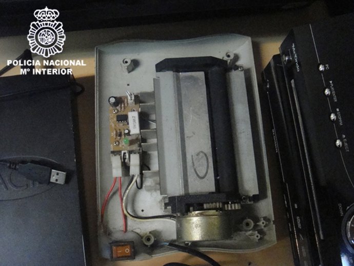 Material intervenido