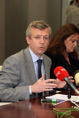 O conselleiro de Presidencia, Administracións Públicas e Xustiza, Alfonso Rueda,