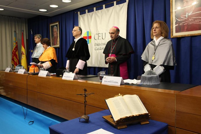 Acto académico en el CEU Cardenal Herrera