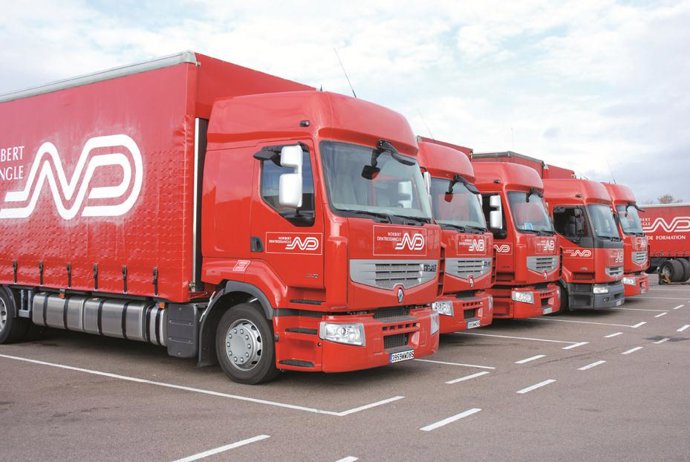 Camiones de Norbert Dentressangle Gerposa