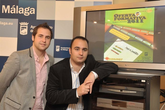 Cortés y Verde en la presentación de la oferta formativa para jóvenes del Consis