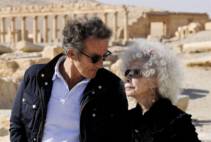 Alfonso Díez y la Duquesa de Alba 