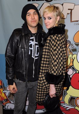 Pete Wentz y Ashlee Simpson