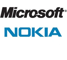 logos de nokia y microsoft