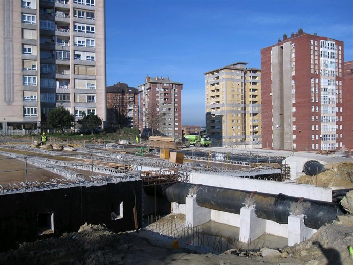 Zona donde se desarrollan los trabajos