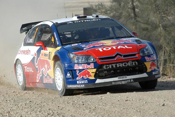 El piloto francés de rallies Sebastien Loeb