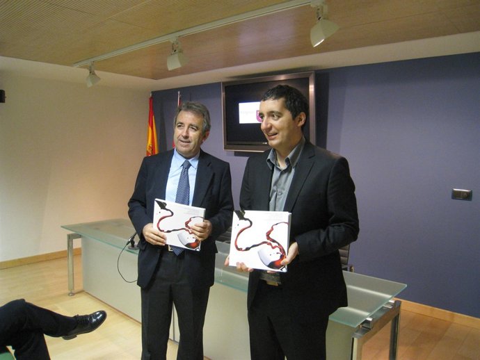 Los consejeros de Cultura y Turismo y Agricultura de la Región de Murcia