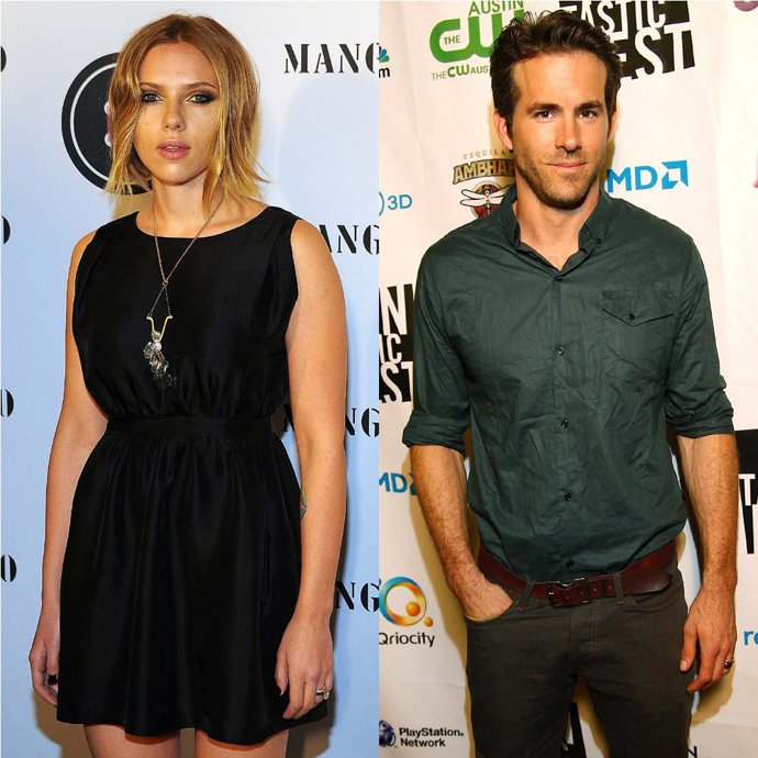 Scarlett Johansson y Ryan Reynolds