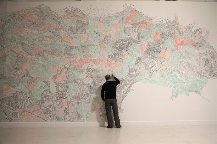 José Medina Galeote en el CAC Málaga