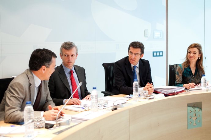 O xefe do Executivo galego, Alberto Núñez Feijóo, presidirá a reunión semanal do