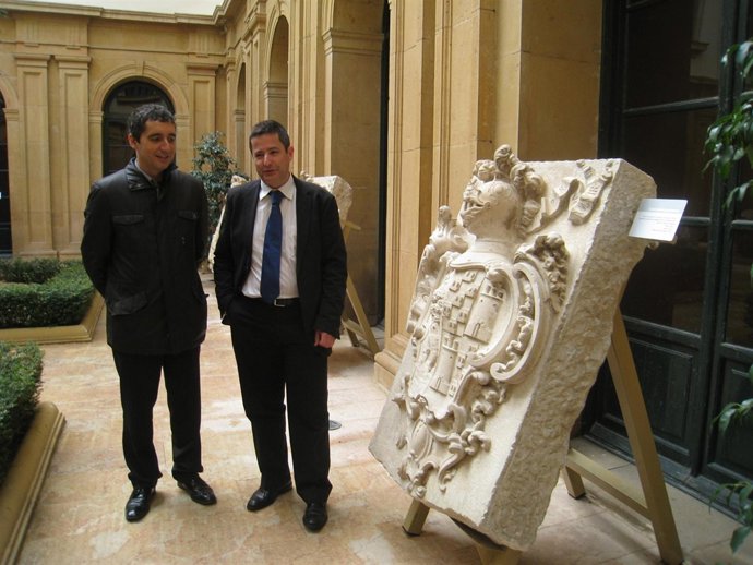 Imagen del patio de los Escudos