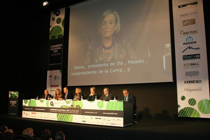 Juste interviene en la inauguración del Congreso Nacional de la OPC.