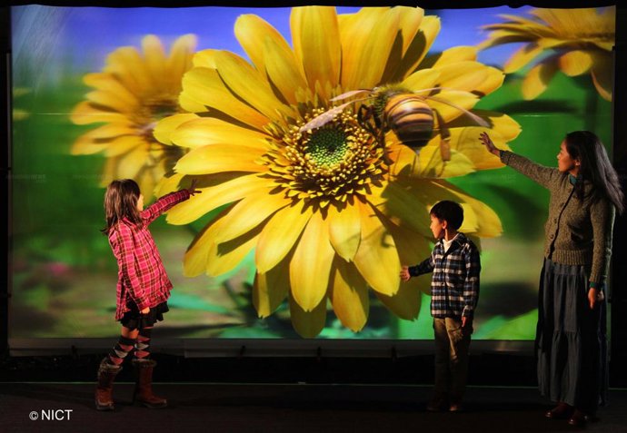 pantalla 3D de 200 pulgadas