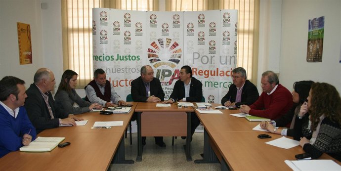 Reunión de UGT-A y UPA-A