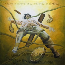 Una de las obras de Luis Díez que pueden verse en el 4º Espacio