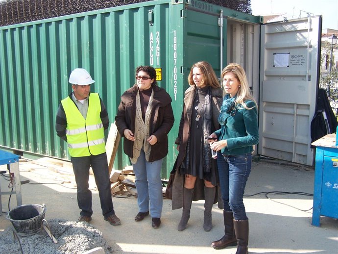 1 Foto JUNTA Visita Obras Nuevo Consultorio Escacena