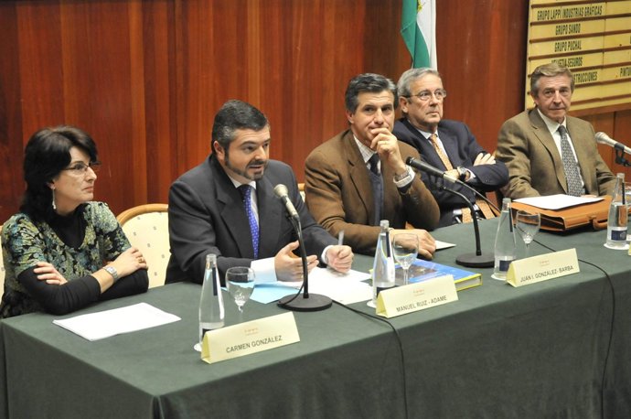 Ponentes de la charla sobre Alzheimer