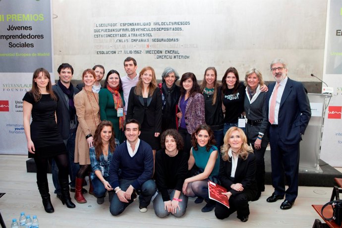 Ganadores de los Premios Jóvenes Emprendedores Sociales