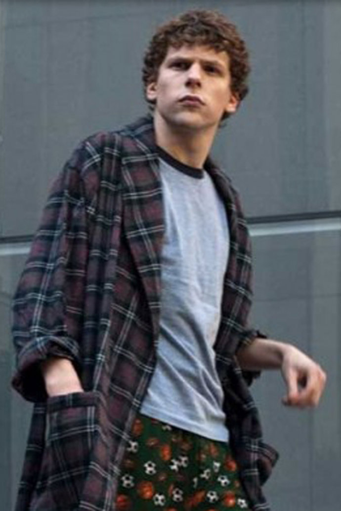 Jesse Eisenberg protagonista de la red social