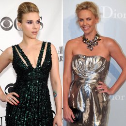 Scarlett Johansson y Charlize Theron