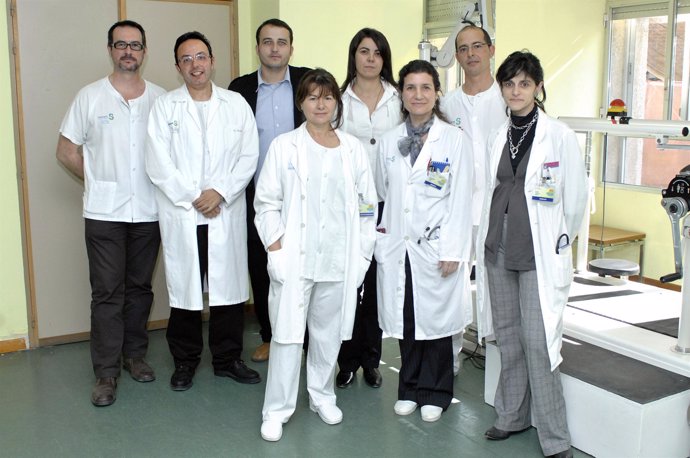 médicos del Hospital Nacional de Parapléjicos de Toledo