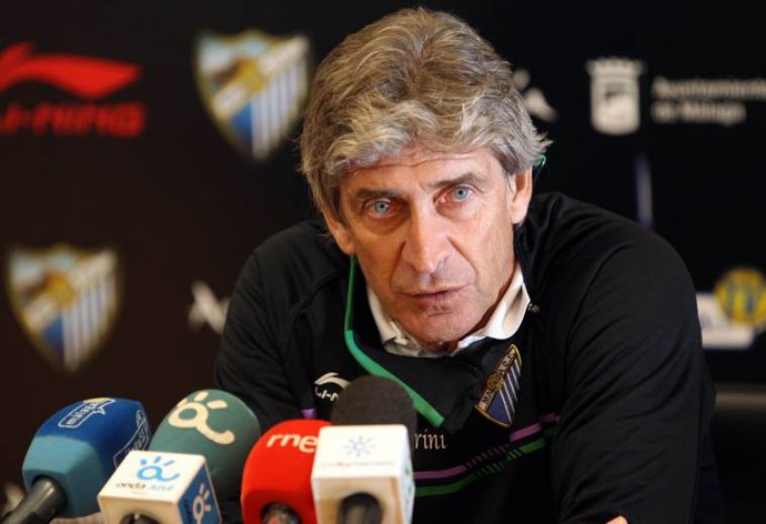 Pellegrini en rueda de prensa