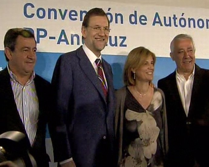 Rajoy y Arenas comparecen en Jerez