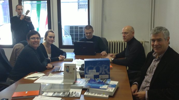 Una delegación de la Oficina de Wroclaw 2016 encabezada por el director de dicha