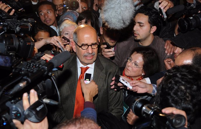 Mohamed Elbaradei, opositor egipcio