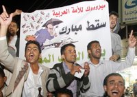 "Ayer Túnez, hoy Egipto, mañana Yemen"