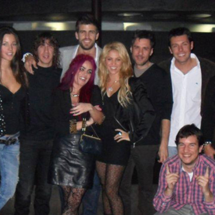 Primera foto de Shakira y Piqué 