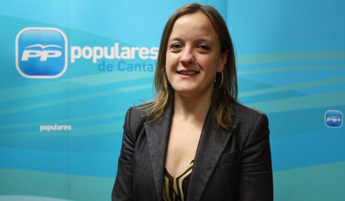 La diputada del PP, Isabel Urrutia