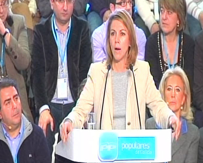 Cospedal reprueba los vaivenes economicos socialistas