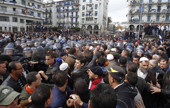 Protestas en Argelia