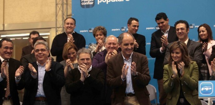 Francisco Camps en acto de Alzira