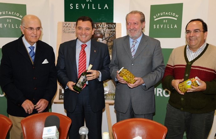 Presentación de la XXI Fiesta del Mosto y la Aceituna Fina del Aljarafe