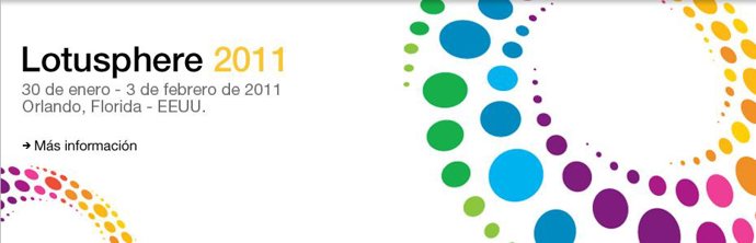 Cartel de la Lotusphere 2011 de Orlando.