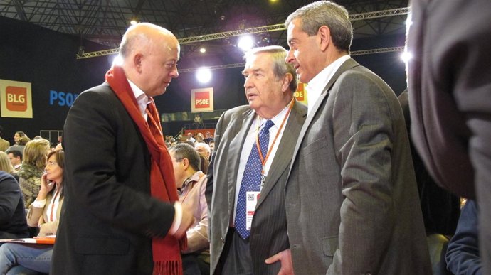 Jerónimo Saavedra durante la Covención