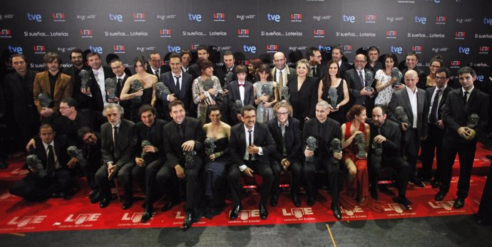 SPAIN/I Premiados en la Gala de los Goya