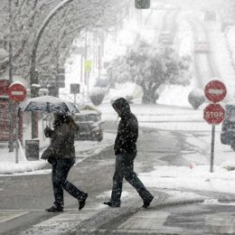 Temporal de nieve en España