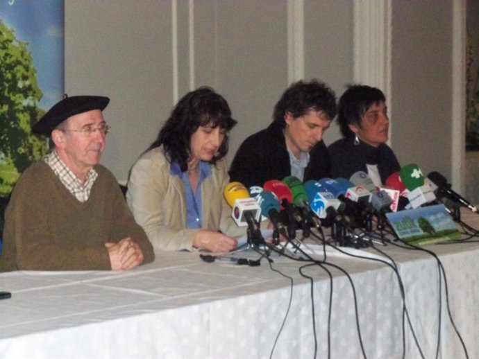 Dirigentes de la izquierda abertzale en Bilbao