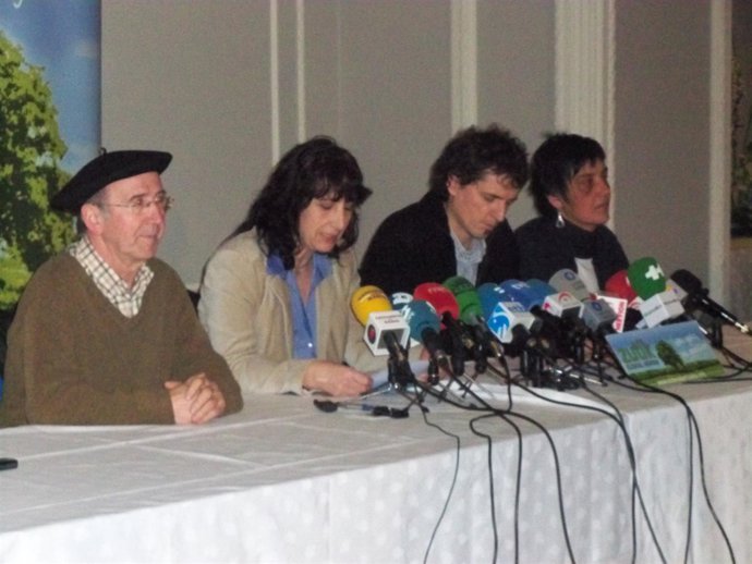 Dirigentes de la izquierda abertzale en Bilbao