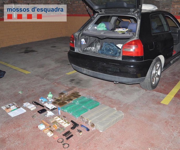 Coche almacén de droga