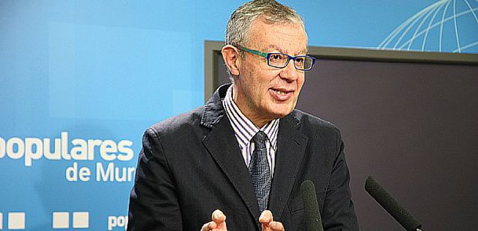 El portavoz del Partido Popular, José Antonio Ruiz Vivo