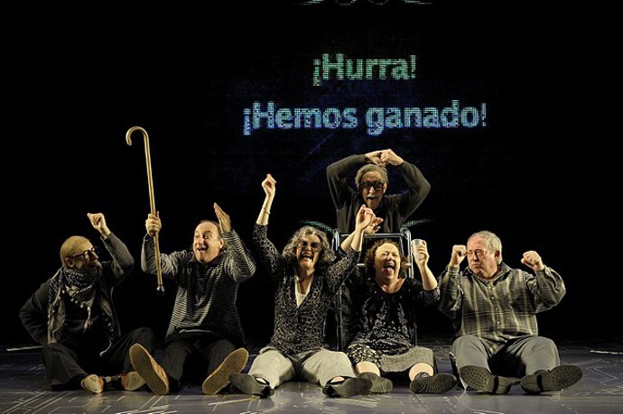 Els Joglars en '2036 Omena G' 