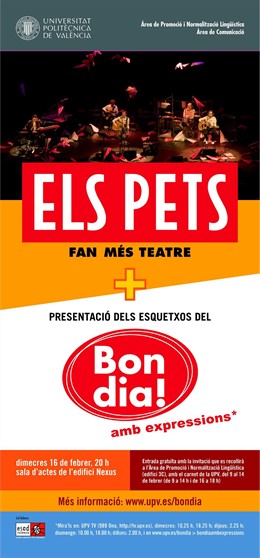 Els Pets promocionan expresiones valencianas
